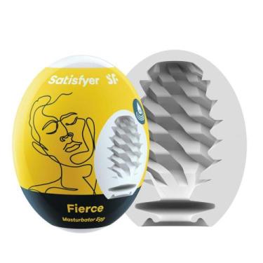 Imagem de Egg Masturbador Satisfyer Fierce Silicone TPE Texturizado Hidroativo D