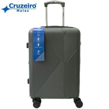 Imagem de Mala Pequena de Bordo CRUZEIRO 10Kg Expansiva Giratória 360º Rodas Dup
