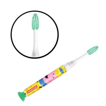 Imagem de Escova Dental Infantil Timer Temporizador de Luz Personagem - Dentalcl