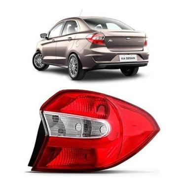 Imagem de Lanterna Traseira Ka Sedan 2015 2016 2017 2018 Bicolor LD - Prime