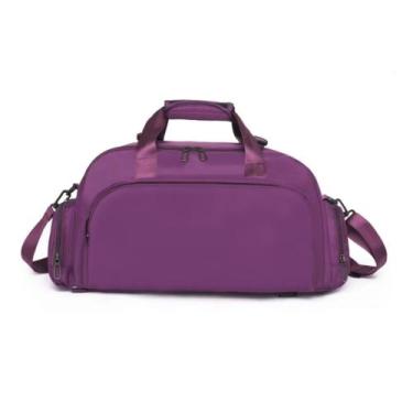 Imagem de Bolsa Mochila Mala Academia Viagem Espaçosa Impermeável - Transversal,