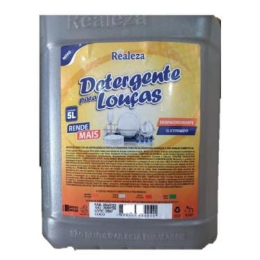 Imagem de Detergente Lava Loucas Realeza Glicerinado 5 litros