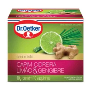 Imagem de Chá Misto Capim-Cidreira, Limão e Gengibre Dr Oetker 10g - 10 Saquinho