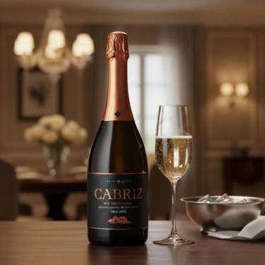 Imagem de Espumante Português Cabriz Extra Brut Branco Doc Dão 750mL