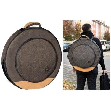 Imagem de Bag de Pratos Meinl Classic Woven Mocha Tweed para Pratos até 22 alto 