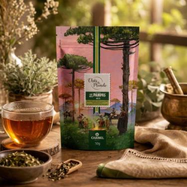 Imagem de Chá dos Pampas: Mate Verde, Capim Limão, Boldo do Chile, óleo essencia