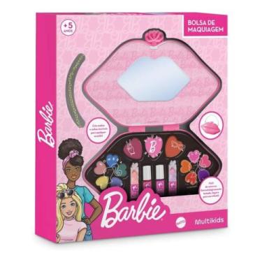 Imagem de Bolsa de Maquiagem Infantil Barbie Multikids - BR2421