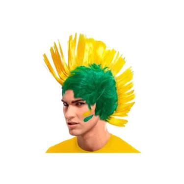 Imagem de Peruca Moicano Brasil - Palheta