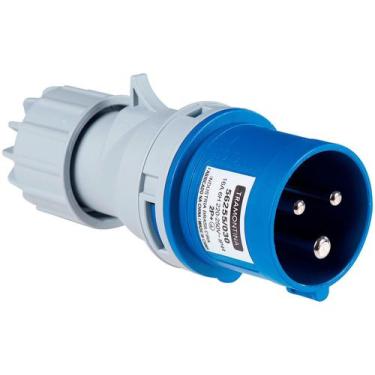 Imagem de Plugue Móvel Industrial 2P+T 16 A 220-250 Vca 6 H Tramontina