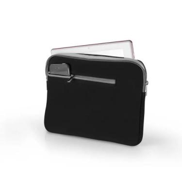 Imagem de Case para Notebook 15,6" Neoprene Preto e Cinza Multilaser - BO400