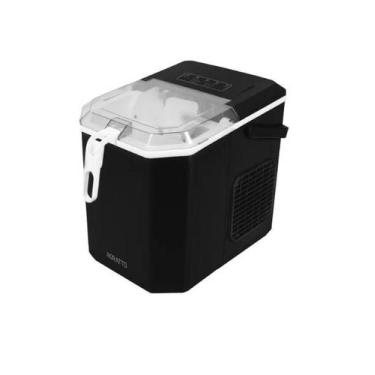 Imagem de Máquina De Gelo Agratto 12kg Mg-02 Preta, 220V
