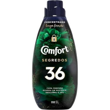 Imagem de Amaciante De Roupa Concentrado Comfort 36 Segredos 1 Lt  Kit 2un