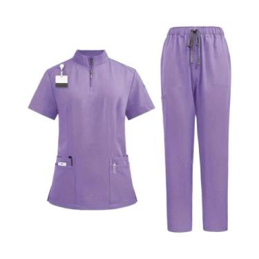 Imagem de Conjunto De Uniformes Cirúrgicos Unissex Para Enfermeiros, Salões De B