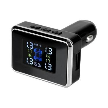 Imagem de Sistema Universal De Alarme De Pressão De Pneus TPMS Sem Fio Para Carr