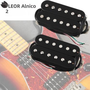 Imagem de Conjunto De Captadores Humbucker Alnico 2 Para Guitarra Elétrica (Braç