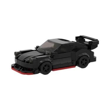 Imagem de Conjunto De Montagem De Carro De Corrida MOC Para Meninos, Brinquedo C