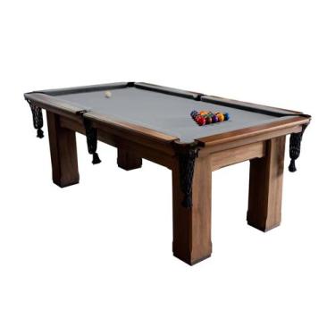 Imagem de Mesa de Sinuca/Bilhar - 2,52x1,40 - Madeira maciça - Nelson Bilhares, 