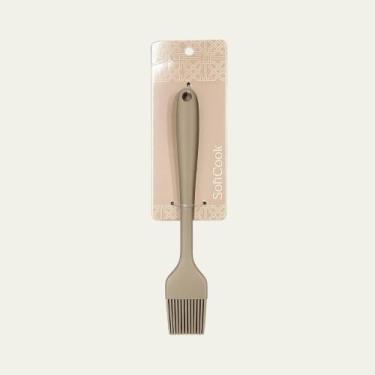 Imagem de Utensílio de Cozinha Pincel Culinário Silicone Bege - Doremi Casa e De