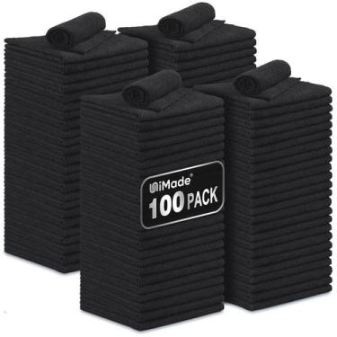Imagem de Paño de Microfibra UNIMADE Paquete de 100 para Coches Negro