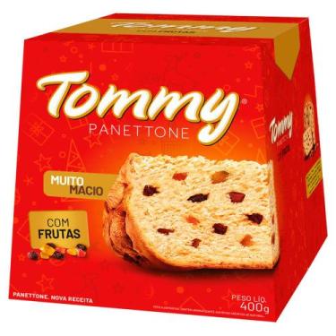 Imagem de Panettone Tommy Frutas Cristalizadas com 400g