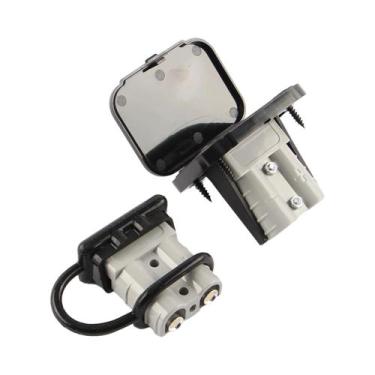 Imagem de Conector De Bateria De Alta Corrente 50A De Duplo Polo Com Conexão Ráp