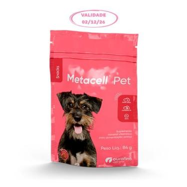 Imagem de Suplemento Vitaminico Ourofino Metacell Pet Snacks Cães 84g