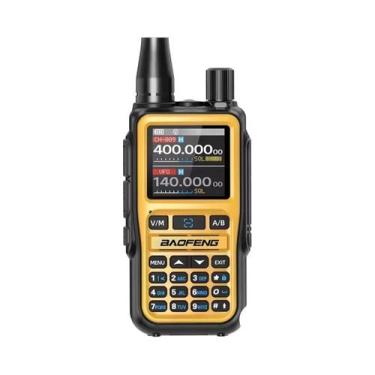 Imagem de Rádio Portátil Bluetooth Baofeng UV 5R Mini Walkie Talkie 1/2PCS Com P