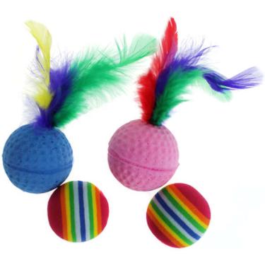 Imagem de Bolas Chalesco com Catnip - Tam. Único