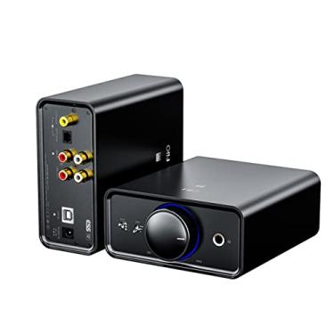 Imagem de FiiO Amplificador portátil para fones de ouvido K5 Pro Deskstop DAC e amplificador 768K/32Bit e DSD512 nativo para casa/PC 6,35 mm saída de fone de ouvido/saída RCA/entradas coaxial/ópticas