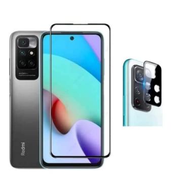 Imagem de Pelicula Vidro 3d Xiaomi Redmi 10 / Redmi 10 Prime + Película de Camera 3D - (C7ARMOR)