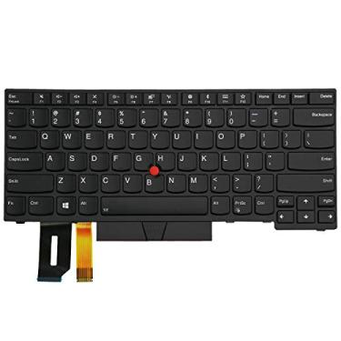 Imagem de AUTENS Teclado de substituição para Lenovo ThinkPad E480 E485 L480 T480s E490 E495 T490 T490s L490