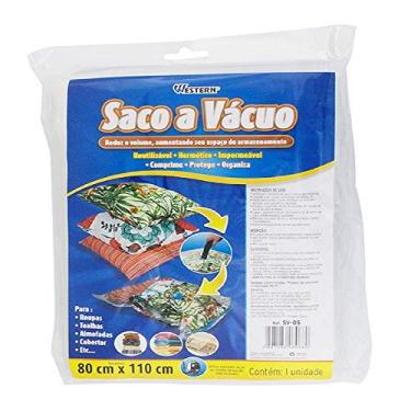 Imagem de Western Home SV-05 Saco a Vácuo, Incolor, 80 x 110 cm