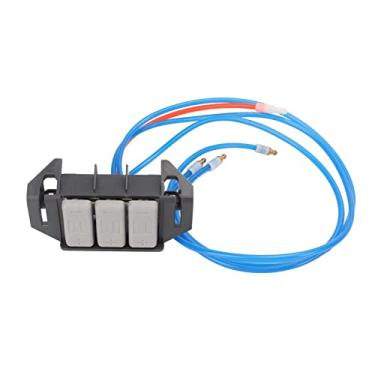 Imagem de Interruptor de controle de assento de ar de caminhão de alta sensibilidade 3 Gang interruptor de ajuste universal para todos os caminhões