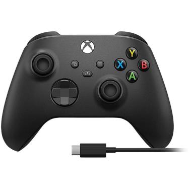 Imagem de Controle Sem Fio Microsoft Carbon Black Xbox, USB-C, WiFi