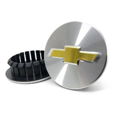 Imagem de Calota Centro Roda Chevrolet Prisma 2017+ Prata 20 Abas