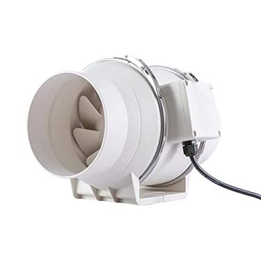Imagem de Fã exausto 4 polegadas silenciosas fãs de fãs hidropônicos de exaustão hidropônico de exaustor hidropônico So soprador destacável para o banheiro doméstico ventilação poderosa com cabo Ventiladores de