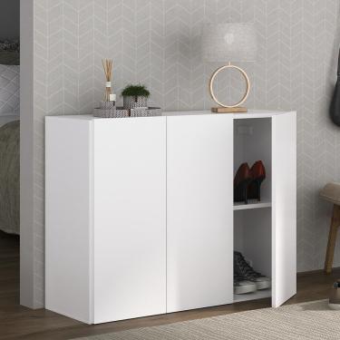 Imagem de Sapateira 3 Portas Nina Multimóveis Branca