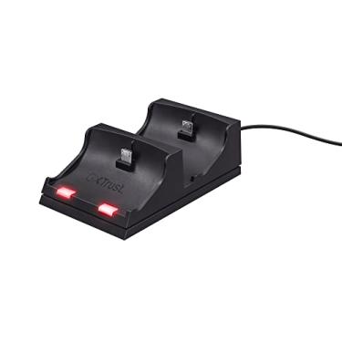 Imagem de GXTrust 235 Base de Carregamento para PS4 – Suporte Duplo Vertical para 2 Controles Playstation 4, Indicadores LED, Cabo USB, Preto