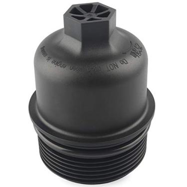 Imagem de Tampa do filtro de óleo, substitui 68191350AA, 917-190 compatível com Chrysler Dodge Jeep Ram - 200, 300, Challenger, Charger, Durango, Grand Caravan, Journey, Cherokee, Grand Cherokee, Wrangler, mais