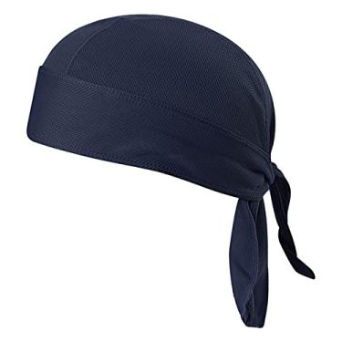 Imagem de Tingpai Bicicleta Cap de suor Cap Gorro Ciclismo Headscarf Headband Chapéu de pi ta de secagem rápida Chapéu Gorro pa exterior