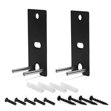 Imagem de Tendodo 1 Pair of Black Wall Mount Brackets Replacement for Bose 752341-0010 OmniJewel Wall Bracket Compatible with Bose Lifestyle 650 Home Entertainment System and Bose Surround Speakers 700