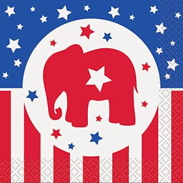 Imagem de Guardanapos para coquetel republicanos Party Election, 16 unidades