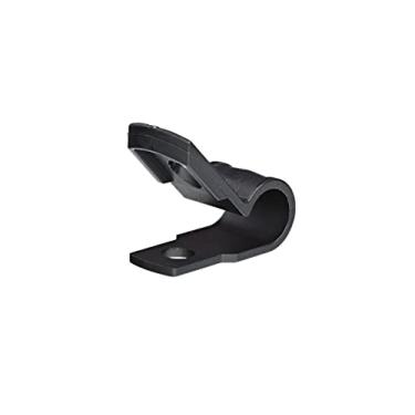 Imagem de Braçadeira de cabo Secure 1/10.2 cm premium tipo R UV preto de nylon para gerenciamento de fios - pacote com 100