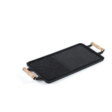 Imagem de Chapa Marmorizada 49 x 27 - Grill Oriental