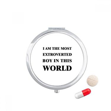 Imagem de Porta-comprimidos I Am The Extroverted Boy Caixa de armazenamento de remédios