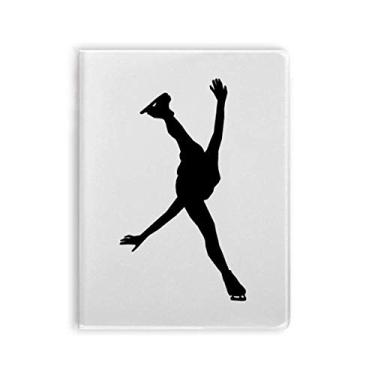 Imagem de Caderno de anotações com capa macia para jogador de patinação física esportivo