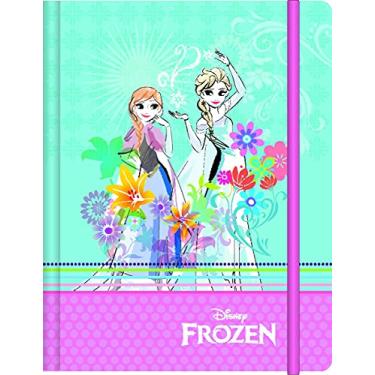 Imagem de Caderneta Anotação 190X245MM G 80Fls Frozen Trends Elsa e Anna, Jandaia