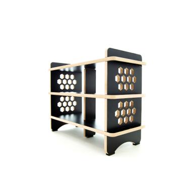 Imagem de Sapateira Banco Para Calçados Hall De Entrada Preto