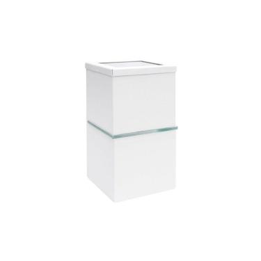 Imagem de Luminária Arandela de Parede Tashibra Hadar 1V1 Alumínio Vidro 1XG9 220V