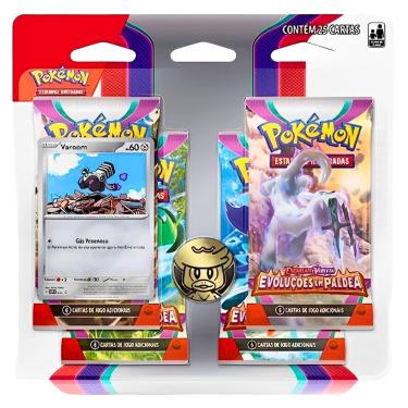 Pokemon Box - Coleção Treinador Avançado - Escarlate e Violeta - Miraidon ( roxo) em Promoção na Americanas